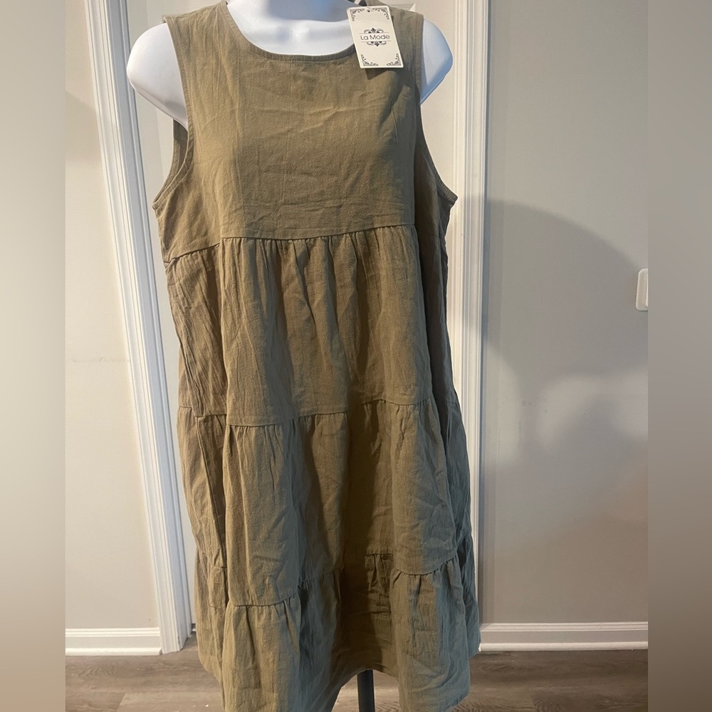 Green Dress Large - Picture 6 of 6